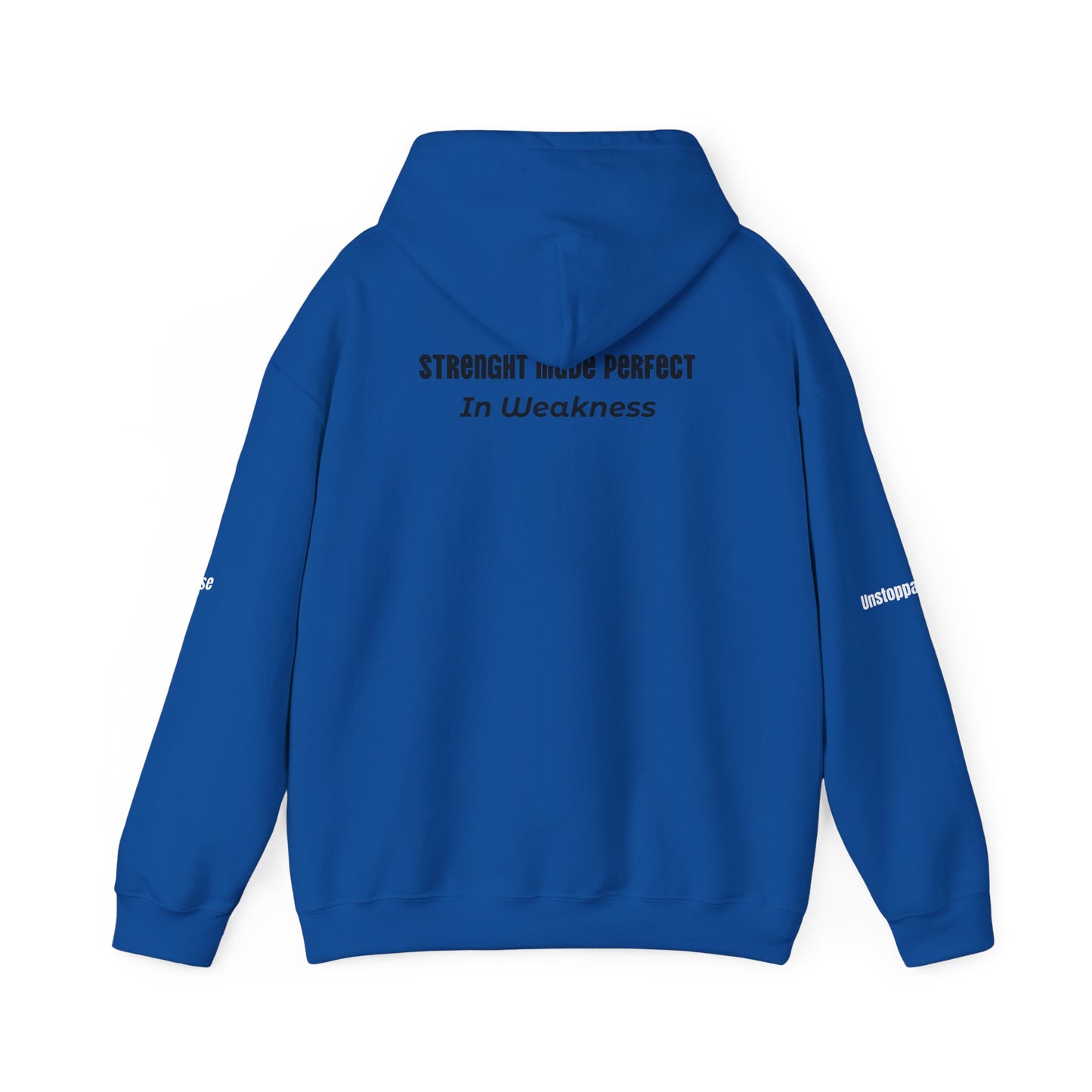 Christian Hoodie - Strength in Weakness Design