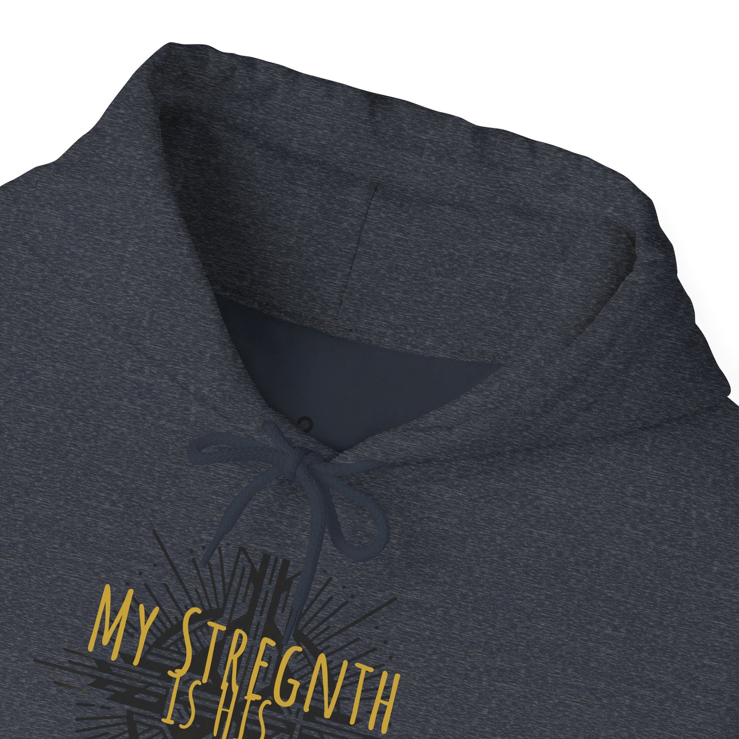 Christian Hoodie - Strength in Weakness Design