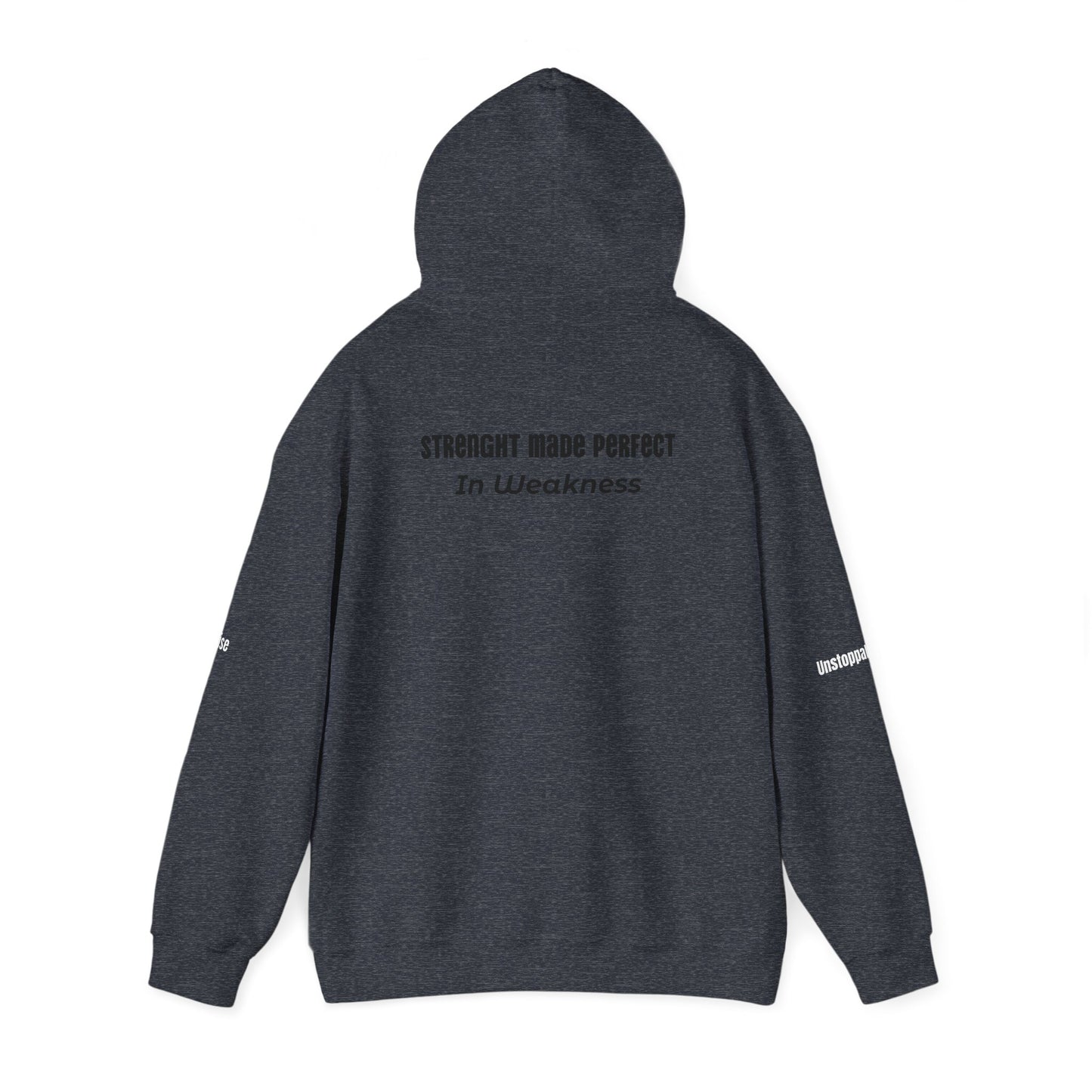 Christian Hoodie - Strength in Weakness Design