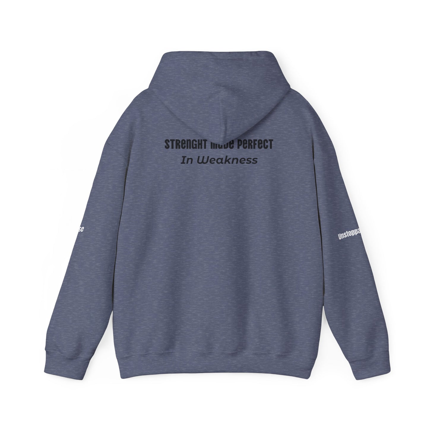 Christian Hoodie - Strength in Weakness Design