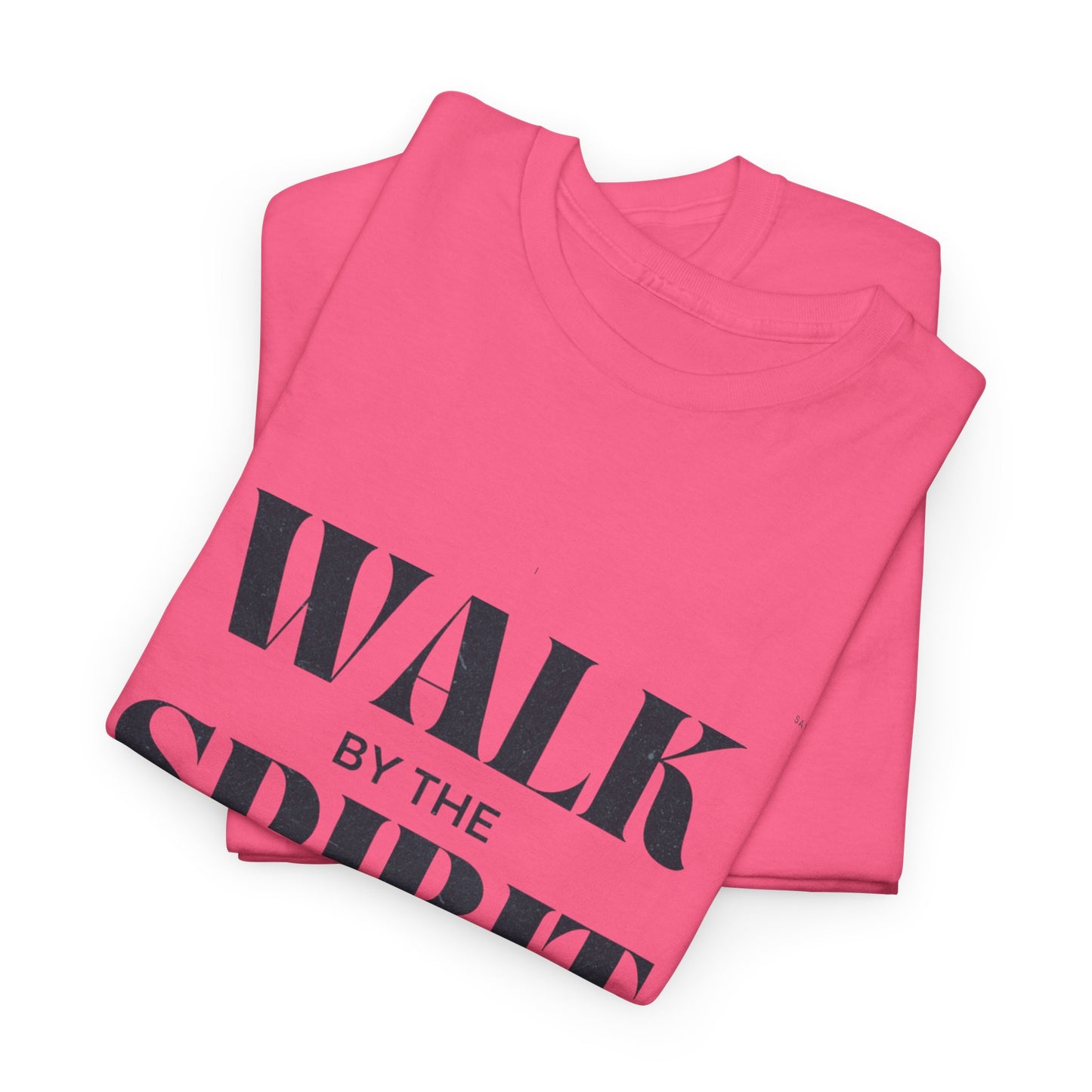 Walk by the Spirit - Galatians 5:16 Tee | Unisex Heavy Cotton Christian Shirt