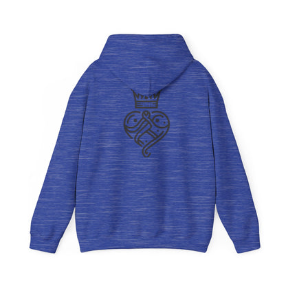 Crown Heart Hoodie - Royal & Redeemed Sanctified Soles Design