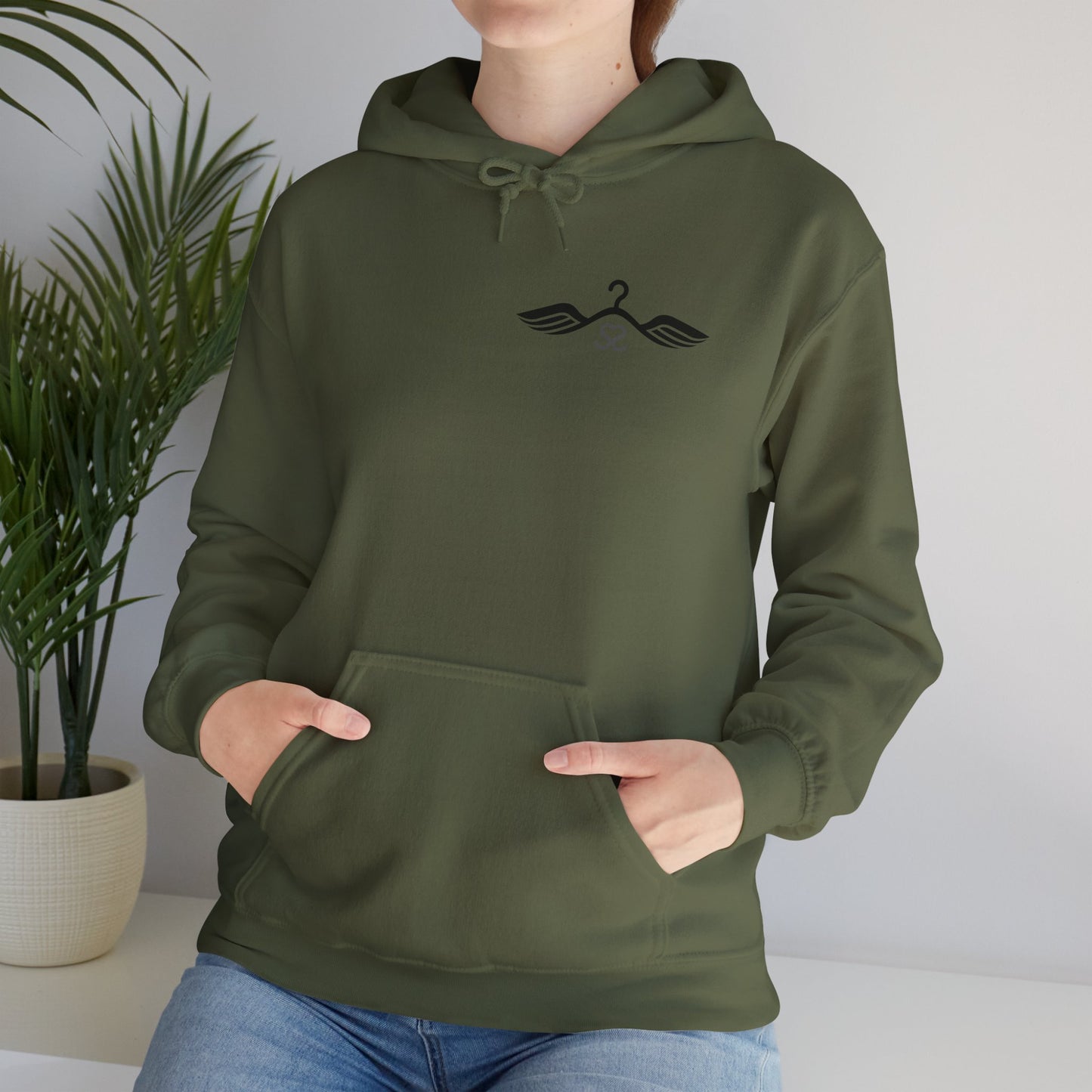 Hooded Sweatshirt - Elegant 'Sanctified Soles' Design for Faithful Believers