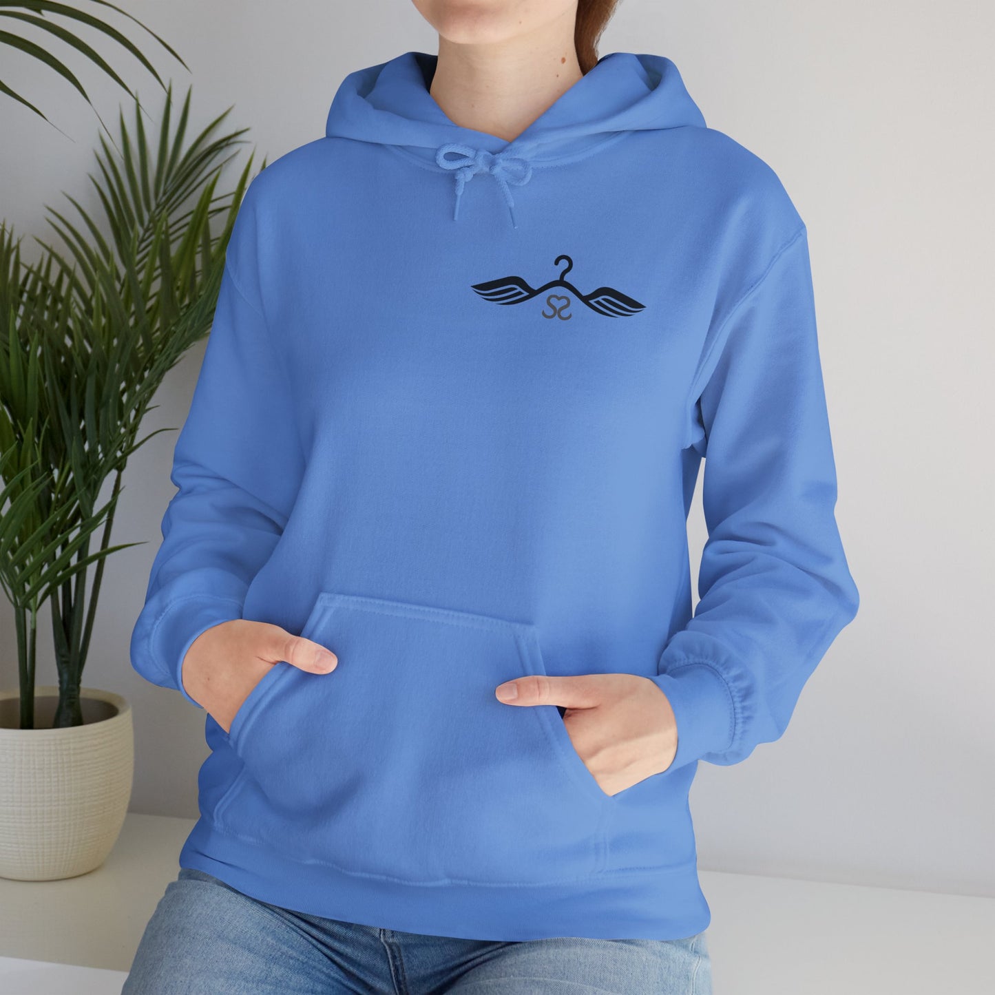 Hooded Sweatshirt - Elegant 'Sanctified Soles' Design for Faithful Believers