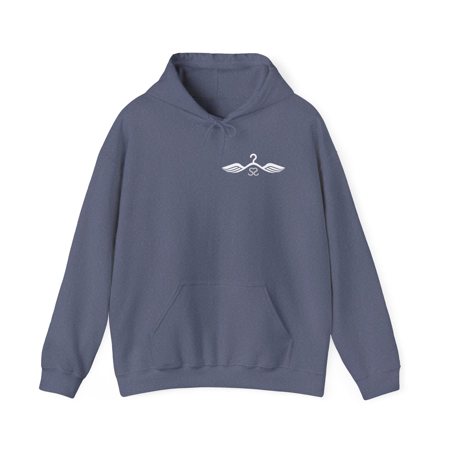 Hooded Sweatshirt - Elegant 'Sanctified Soles' Design for Faithful Believers