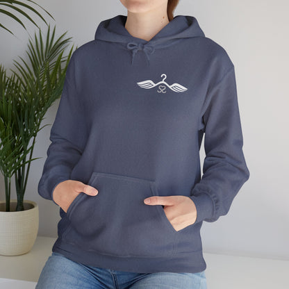 Hooded Sweatshirt - Elegant 'Sanctified Soles' Design for Faithful Believers