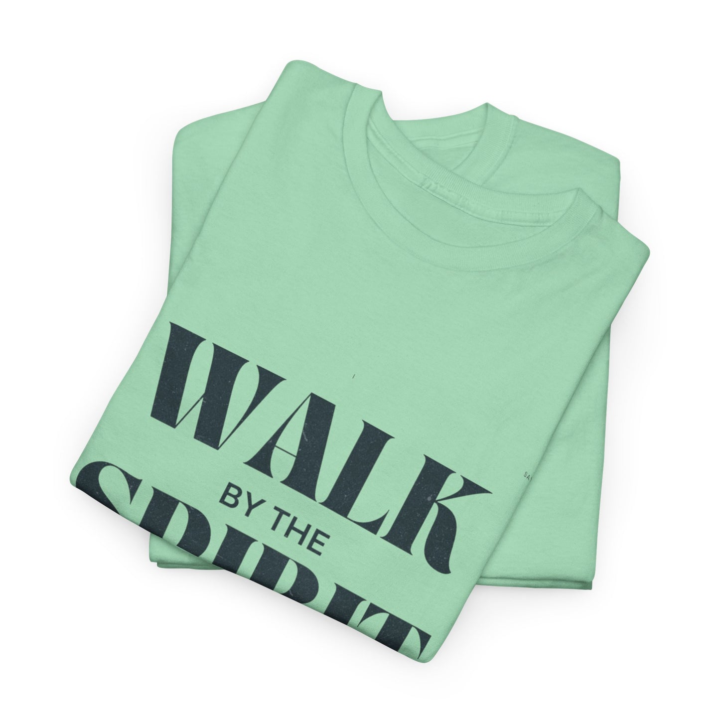 Walk by the Spirit - Galatians 5:16 Tee | Unisex Heavy Cotton Christian Shirt