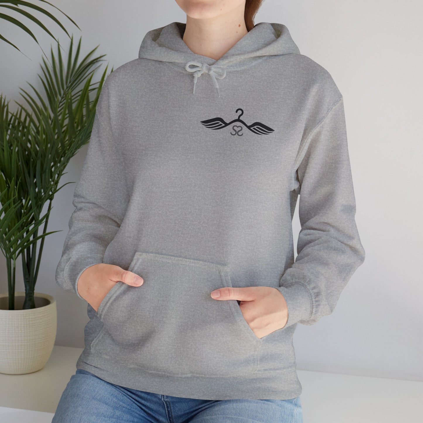 Hooded Sweatshirt - Elegant 'Sanctified Soles' Design for Faithful Believers