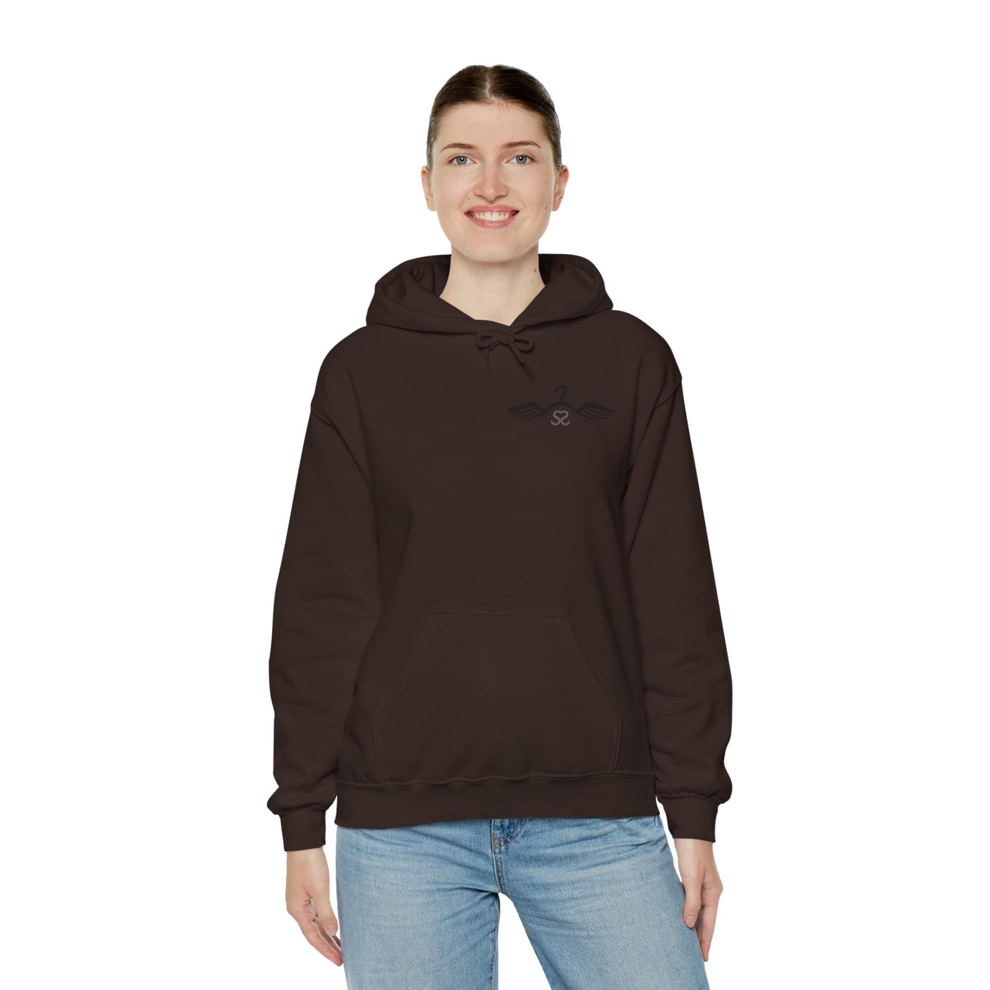 Hooded Sweatshirt - Elegant 'Sanctified Soles' Design for Faithful Believers