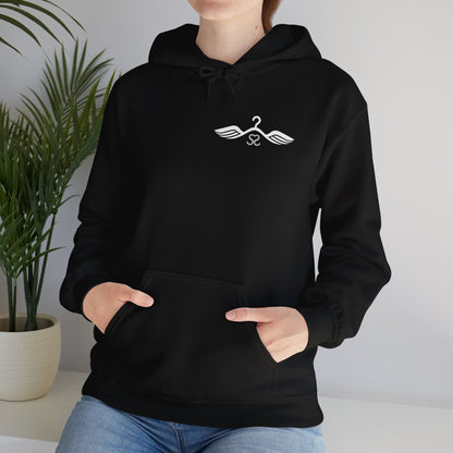 Hooded Sweatshirt - Elegant 'Sanctified Soles' Design for Faithful Believers